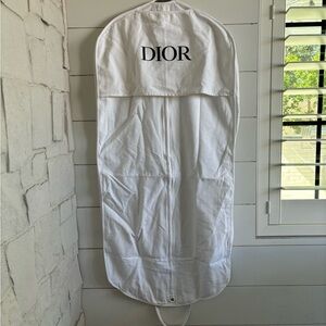 DIOR | set of 3 white garment bags